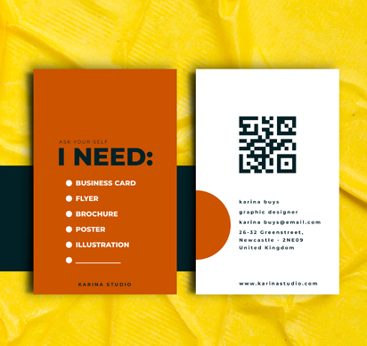 Печать визиток с QR кодом